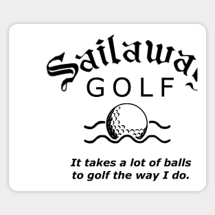 Sailaway Golf Magnet